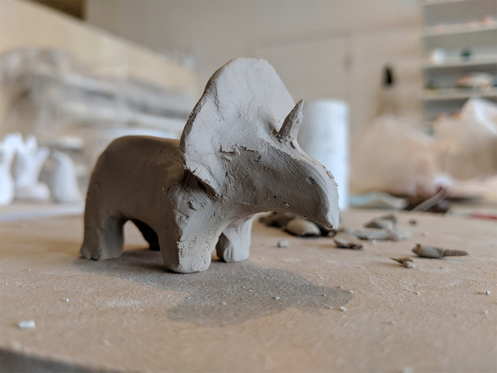 Sculpting Clay Animals - Kness