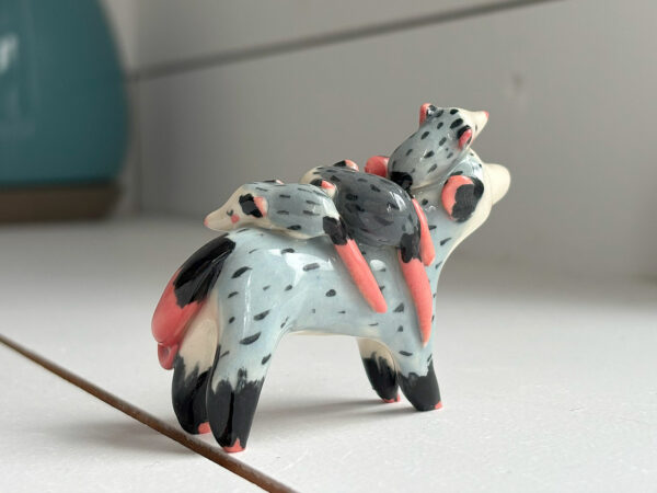 Figurine - Opossum Mama - Image 2