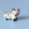 arctic fox pendant