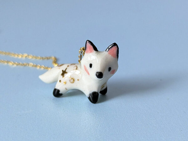 arctic fox pendant