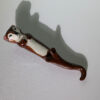 cute otter figurine porcelain handmade