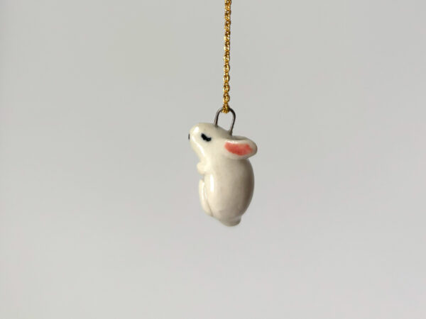 Pendentif lapin endormi – Image 2