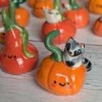 cute pumpkin figurine