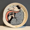 opossum spoon rest ceramic handmade