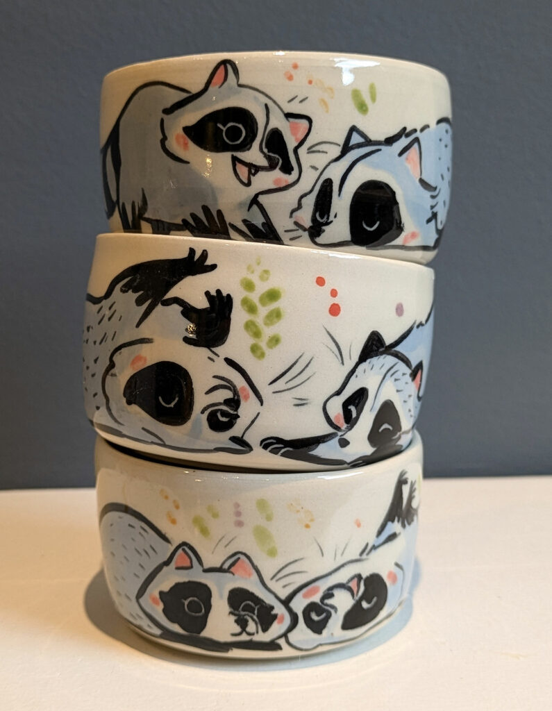 tumbler raccoon kits