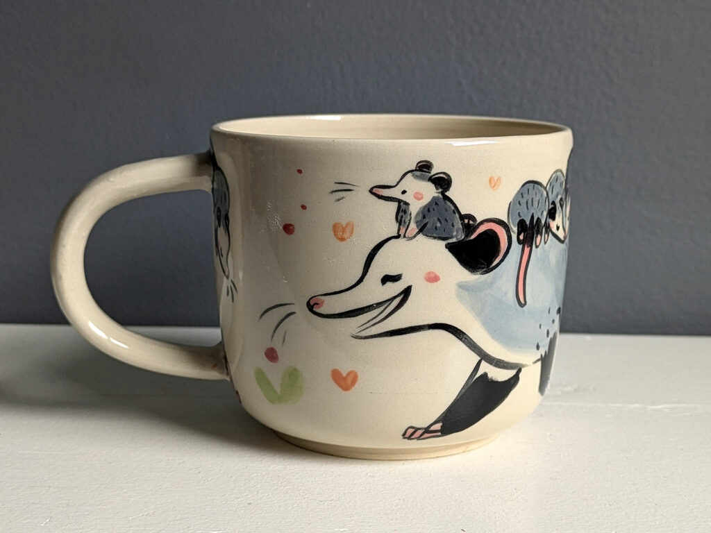 mug opossum family