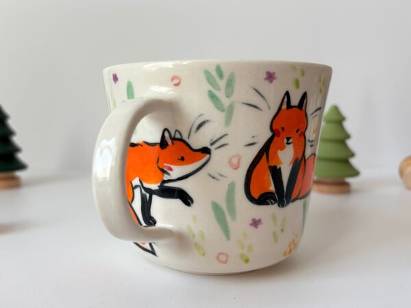 Mug - Fox Family - Image 4