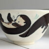 cute otter bowl handmade