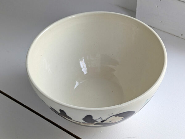 cute otter bowl handmade