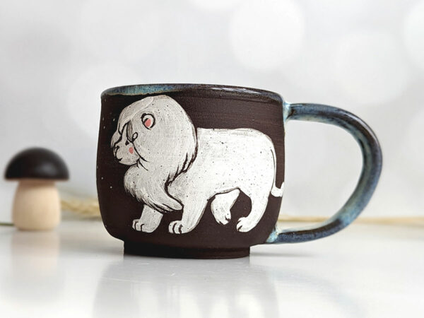 zodiac leo mug