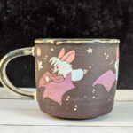 handmade bat mug cute