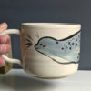 mug grey seal