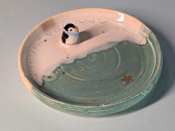 jewelry dish penguin