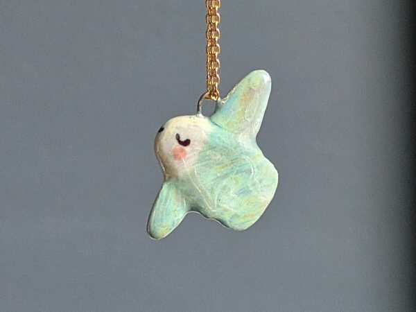 mola mola cute sunfish pendant