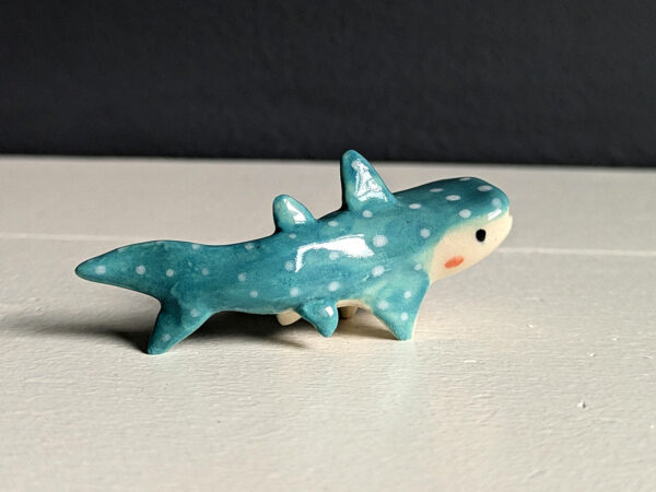 whale shark light blue