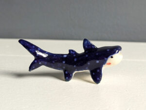 whale shark dark blue