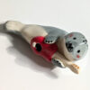 adorable seal playing guitar figurine