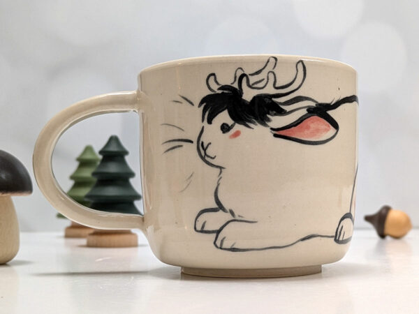 jackalope mug