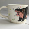 moo deng mug baby pygmy hippo