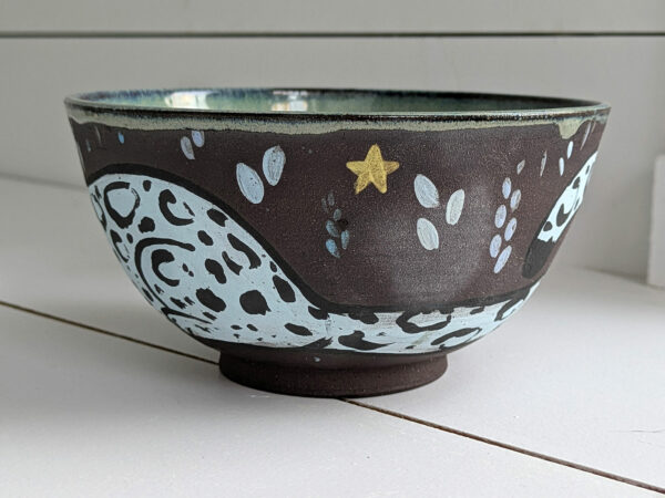 Bowl - Snow Leopard Family - Image 7