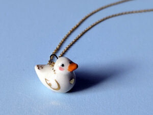 adorable duck pendant