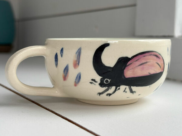 Tasse : Coléoptère Lavande