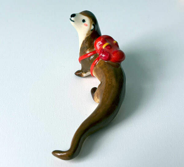 Figurine - Loutre Sac à Dos – Image 4