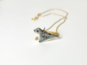 grey seal pendant